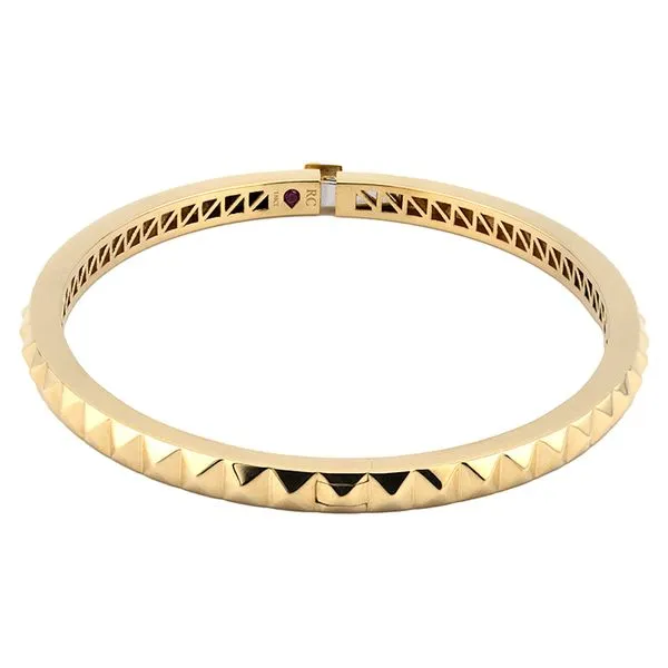 Estate 18K Yellow Gold Roberto Coin Obelisco Bangle Bracelet John Anthony Jewellers Ltd. Kitchener, ON