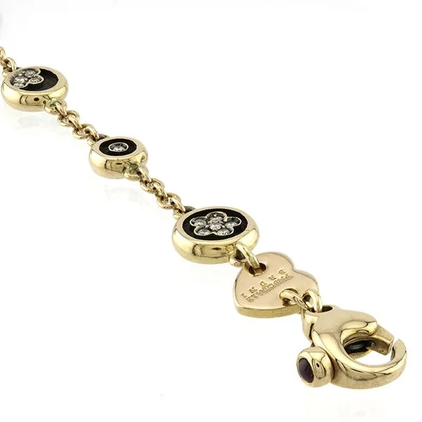 Estate 18K Rose Gold Pasquale Bruni Diamond Stationed Bracelet Image 3 John Anthony Jewellers Ltd. Kitchener, ON