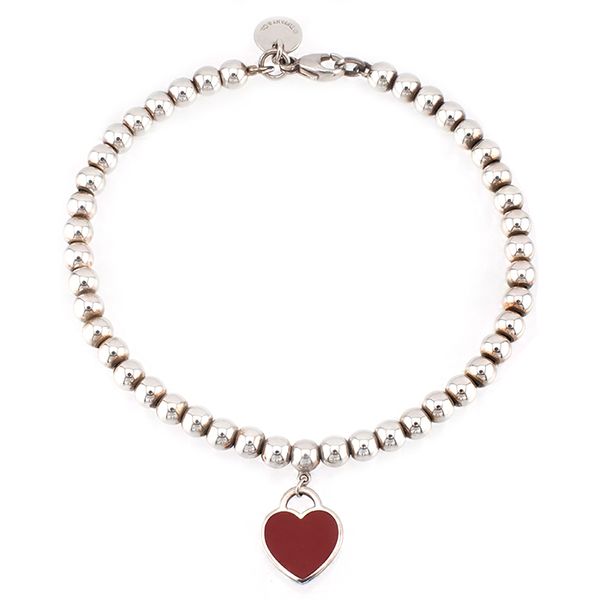 Sterling Silver Tiffany & Co. Heart Tag Bracelet John Anthony Jewellers Ltd. Kitchener, ON