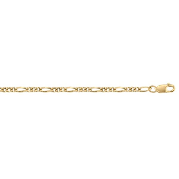10K Yellow Gold Figaro Chain John Anthony Jewellers Ltd. Kitchener, ON