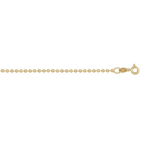 Estate 14K Yellow Gold Bead Chain John Anthony Jewellers Ltd. Kitchener, ON