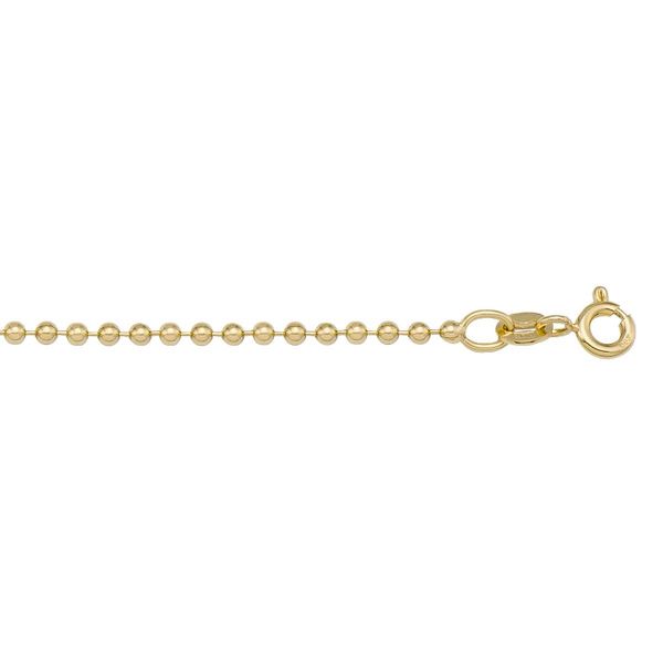 Estate Italian 14K Yellow Gold Bead Chain John Anthony Jewellers Ltd. Kitchener, ON