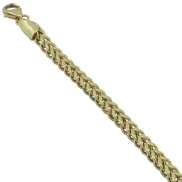 Estate Italian 14K Yellow Gold Franco Chain Image 2 John Anthony Jewellers Ltd. Kitchener, ON
