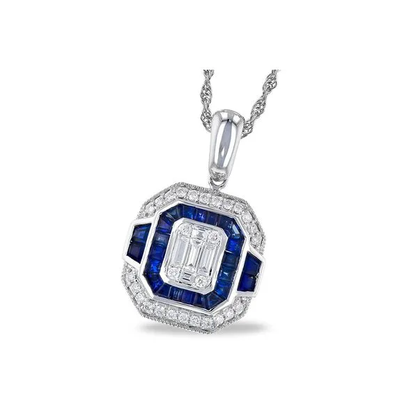 Sapphire Pendants John Michael Matthews Fine Jewelry Vero Beach, FL