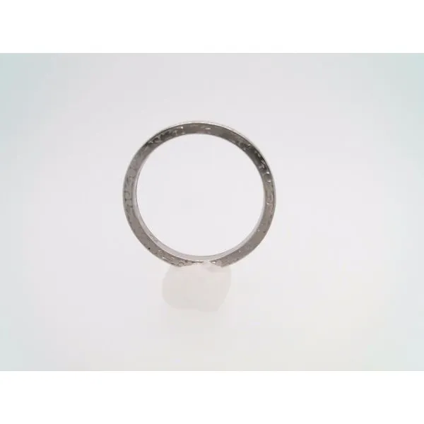 Vintage Platinum Engraved Band Ring Image 3 John Michael Matthews Fine Jewelry Vero Beach, FL
