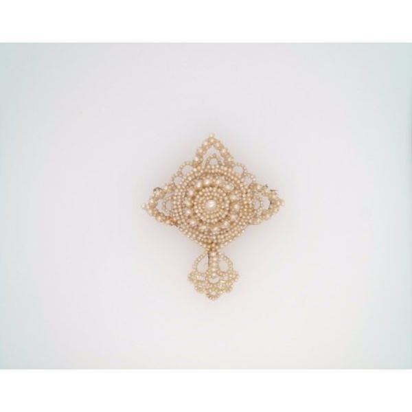 Antique 14kw Natural Seed Pearl Pin 001 750 001 Vero Beach John Michael Matthews Fine Jewelry Vero Beach Fl