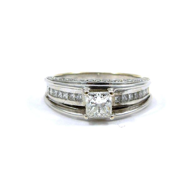 Princess Cut Diamond Engagement Ring Joint Venture Jewelry Cary, NC