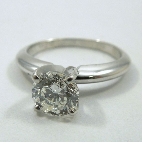 Round Diamond Solitaire Engagement Ring Joint Venture Jewelry Cary, NC