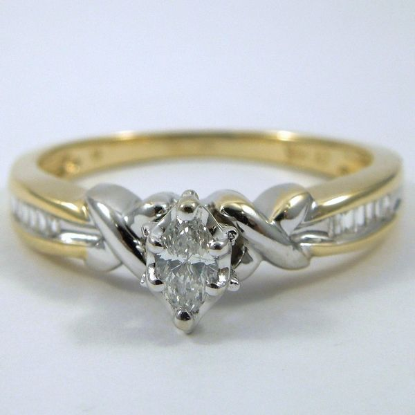 Marquises Cut Diamond Engagement Ring Joint Venture Jewelry Cary, NC