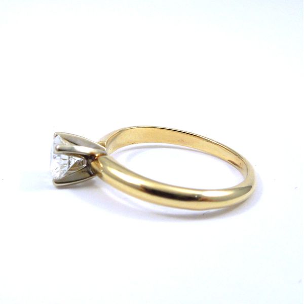 Yellow Gold Solitaire Engagement Ring Image 2 Joint Venture Jewelry Cary, NC