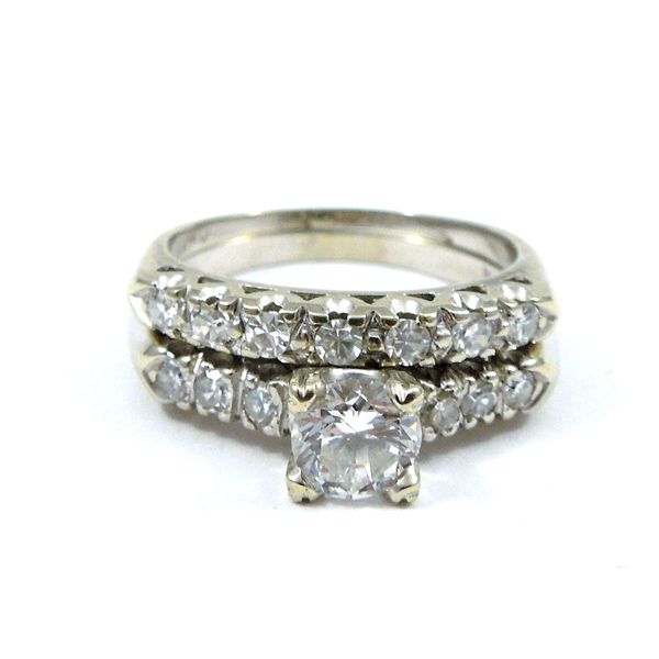 Diamond Engagement Ring & Band Set Joint Venture Jewelry Cary, NC