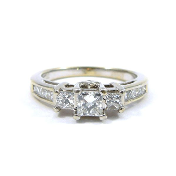 Princess Cut Diamond Engagement Ring Joint Venture Jewelry Cary, NC