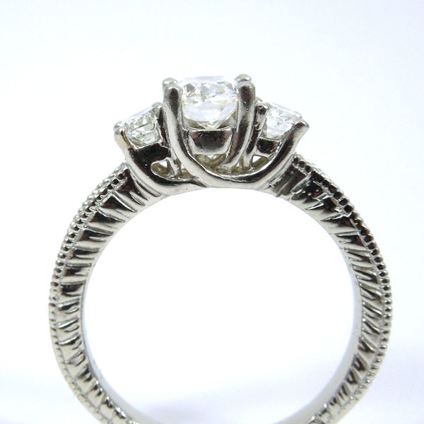Platinum Diamond Engagement Ring Image 2 Joint Venture Jewelry Cary, NC