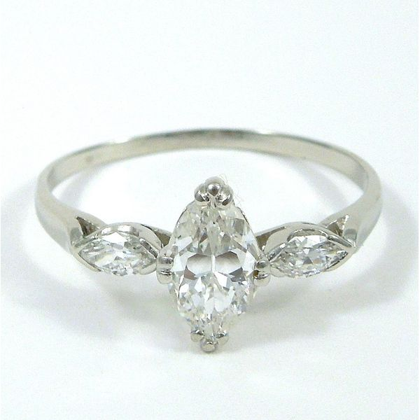 Marquise Cut Diamond Engagement Ring Joint Venture Jewelry Cary, NC