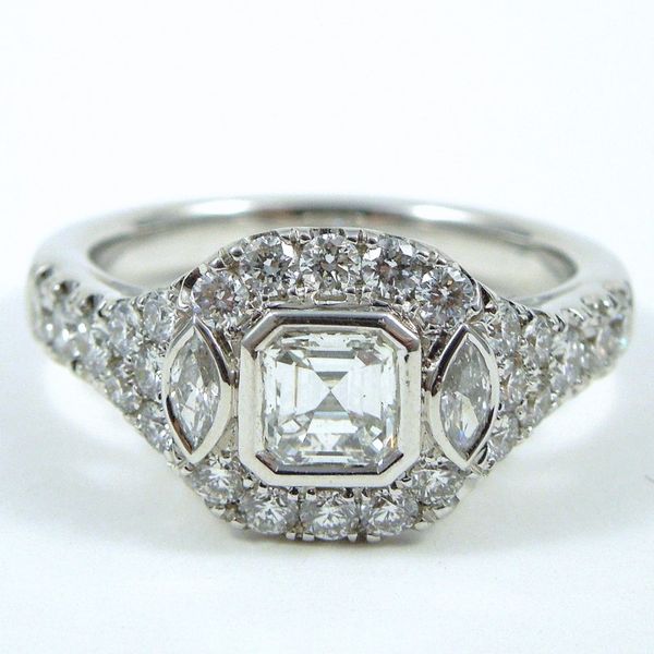 Asher Cut Diamond Engagement Ring Joint Venture Jewelry Cary, NC