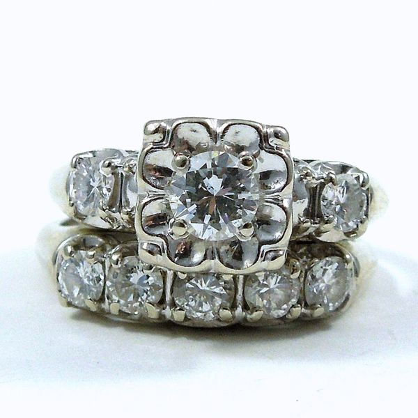 Diamond Engagement Ring Set Joint Venture Jewelry Cary, NC