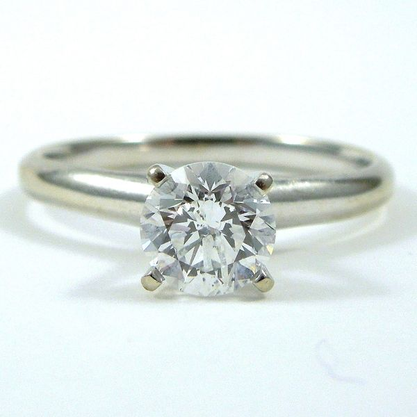 Diamond Solitaire Engagement Ring Joint Venture Jewelry Cary, NC