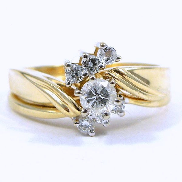 Diamond Engagement Ring and Wrap Joint Venture Jewelry Cary, NC