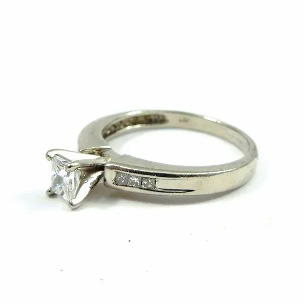 Princess Cut Diamond Engagement Ring Image 2 Joint Venture Jewelry Cary, NC