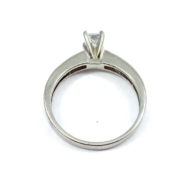 Princess Cut Diamond Engagement Ring Image 3 Joint Venture Jewelry Cary, NC