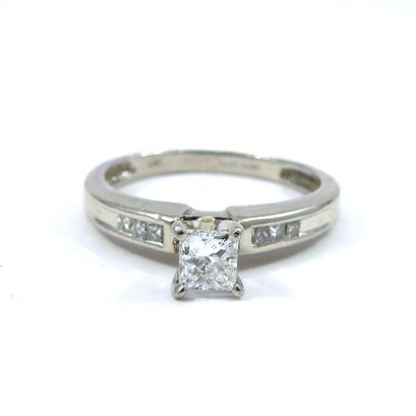 Princess Cut Diamond Engagement Ring Joint Venture Jewelry Cary, NC