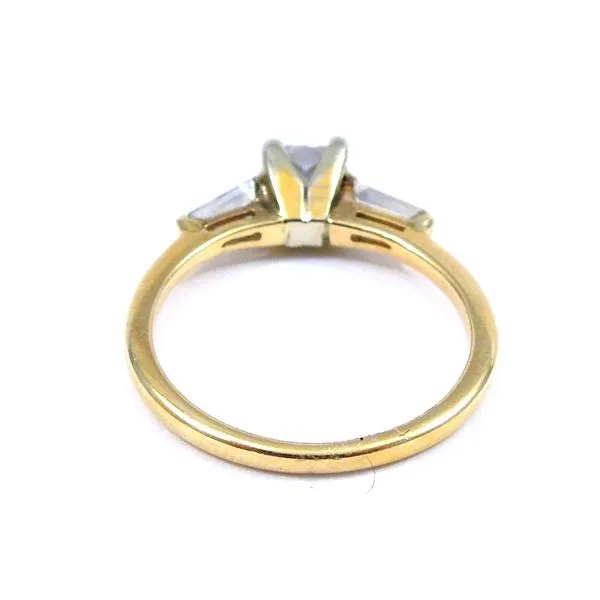 Princess Cut Diamond Engagement Ring Image 3 Joint Venture Jewelry Cary, NC