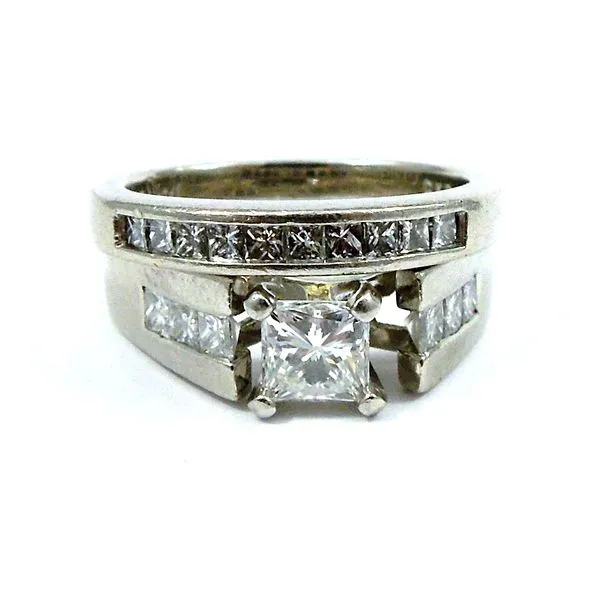 Princess Cut Diamond Engagement Ring Joint Venture Jewelry Cary, NC