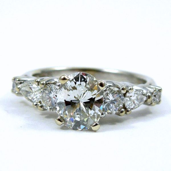 Oval Diamond Engagement Ring Joint Venture Jewelry Cary, NC