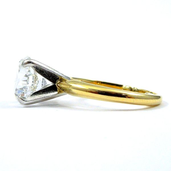 Solitaire Diamond Engagement Ring Image 2 Joint Venture Jewelry Cary, NC