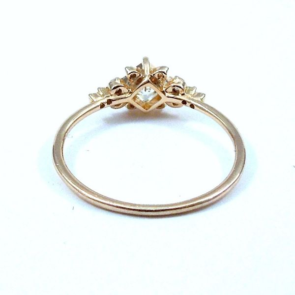 Rose Gold Diamond Engagement Ring Image 2 Joint Venture Jewelry Cary, NC