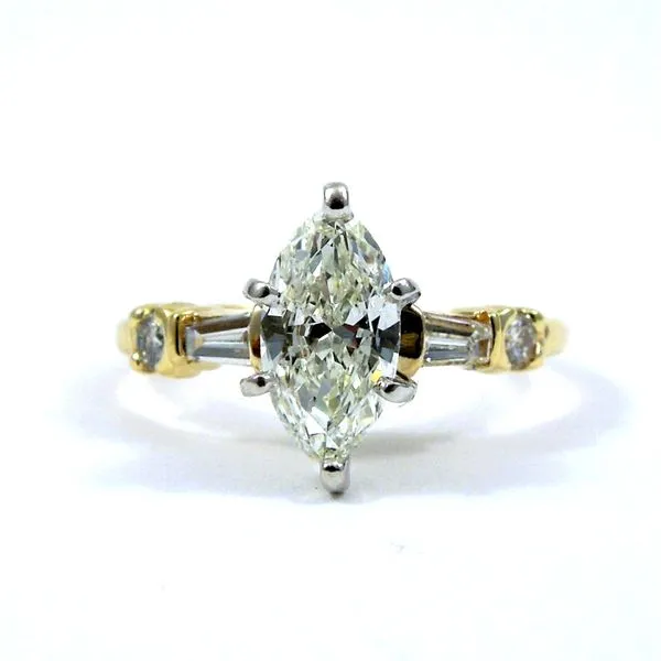 Marquise Cut Diamond Engagement Ring Joint Venture Jewelry Cary, NC