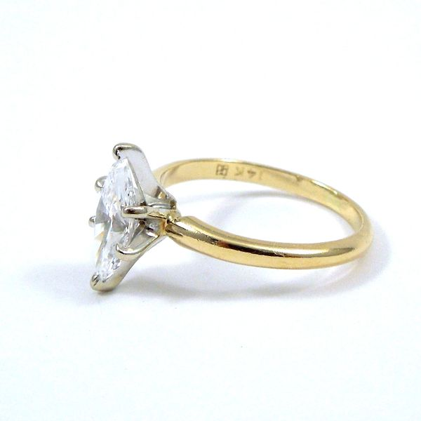 Marquise Cut Diamond Engagement Ring Image 2 Joint Venture Jewelry Cary, NC