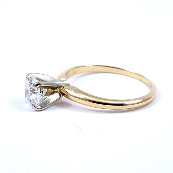 Diamond Solitaire Engagement Ring Image 2 Joint Venture Jewelry Cary, NC