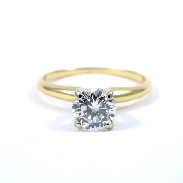 Diamond Solitaire Engagement Ring Joint Venture Jewelry Cary, NC