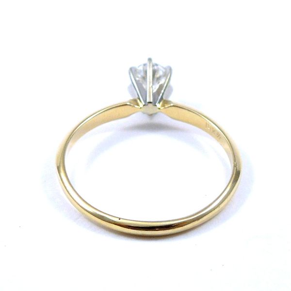 Round Brilliant Cut Solitaire Diamond Engagement Ring Image 3 Joint Venture Jewelry Cary, NC