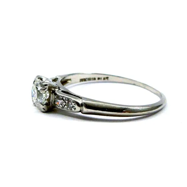 Squared Diamond Engagement Ring Image 2 Joint Venture Jewelry Cary, NC