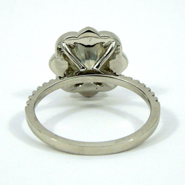 Smoky Diamond Engagement Ring Image 3 Joint Venture Jewelry Cary, NC