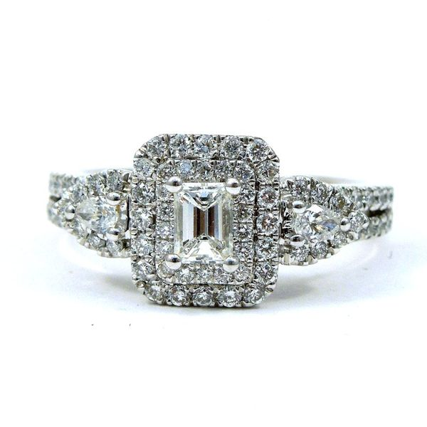 Emerald Cut Diamond Engagement Ring Joint Venture Jewelry Cary, NC