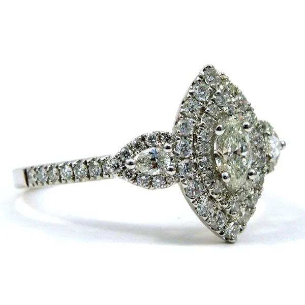 Marquise Cut Diamond Engagement Ring Image 2 Joint Venture Jewelry Cary, NC