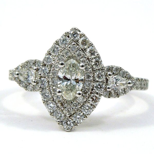 Marquise Cut Diamond Engagement Ring Joint Venture Jewelry Cary, NC