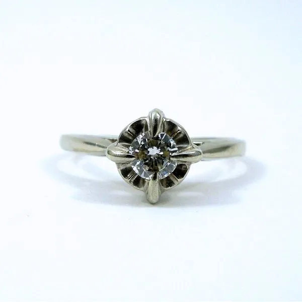 Illusion Set Diamond Ring Joint Venture Jewelry Cary, NC