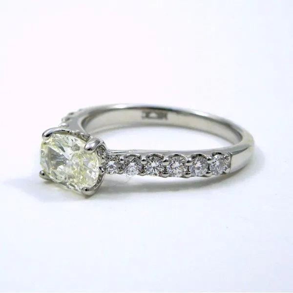 Oval Diamond Engagement Ring Image 2 Joint Venture Jewelry Cary, NC