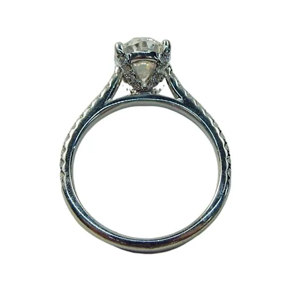 Oval Cut Diamond Engagement Ring Image 3 Joint Venture Jewelry Cary, NC