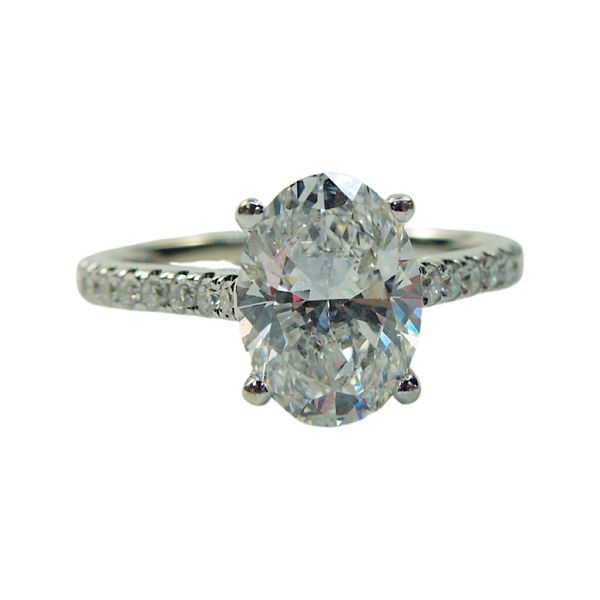 Oval Cut Diamond Engagement Ring Joint Venture Jewelry Cary, NC