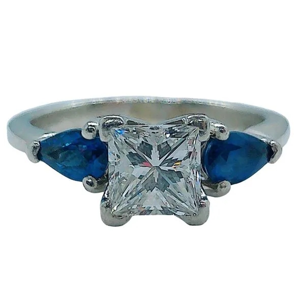 Princess Cut Diamond Engagement Ring Joint Venture Jewelry Cary, NC