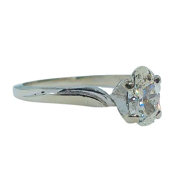 Oval Cut Diamond Engagement Ring Image 2 Joint Venture Jewelry Cary, NC