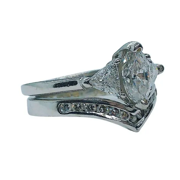 Marquise Cut Diamond Engagement Ring Image 2 Joint Venture Jewelry Cary, NC
