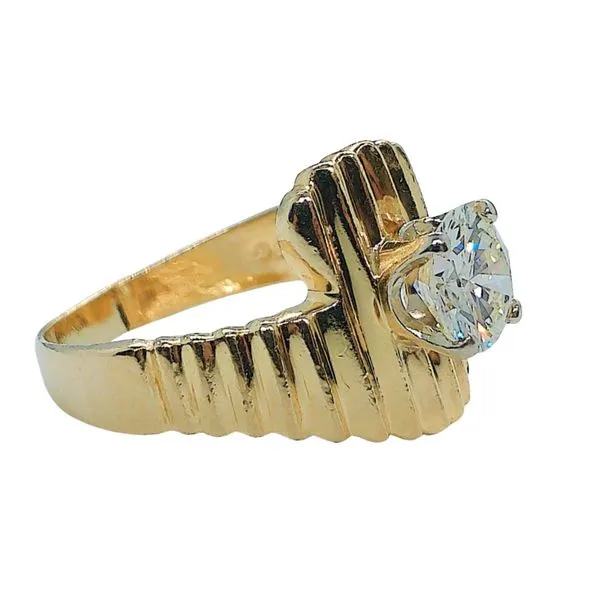 Round Brillant Diamond Engagement Ring Image 2 Joint Venture Jewelry Cary, NC