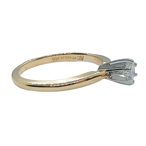 Solitaire Diamond Engagement Ring Image 2 Joint Venture Jewelry Cary, NC