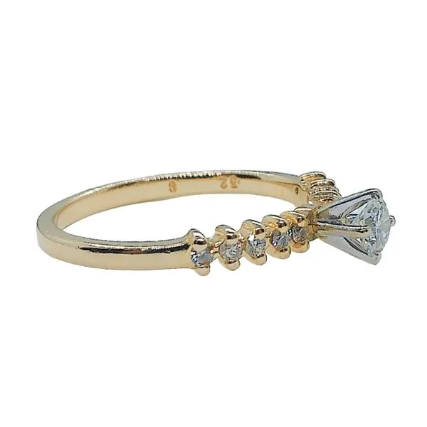 Round Cut Diamond Engagement Ring Image 2 Joint Venture Jewelry Cary, NC